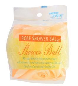 МОЧАЛКА ДЛЯ ДУША SUNG BO CLEAMY CLEAN&BEAUTY FLOWER BALL ROSE SHOWER 1PCS.