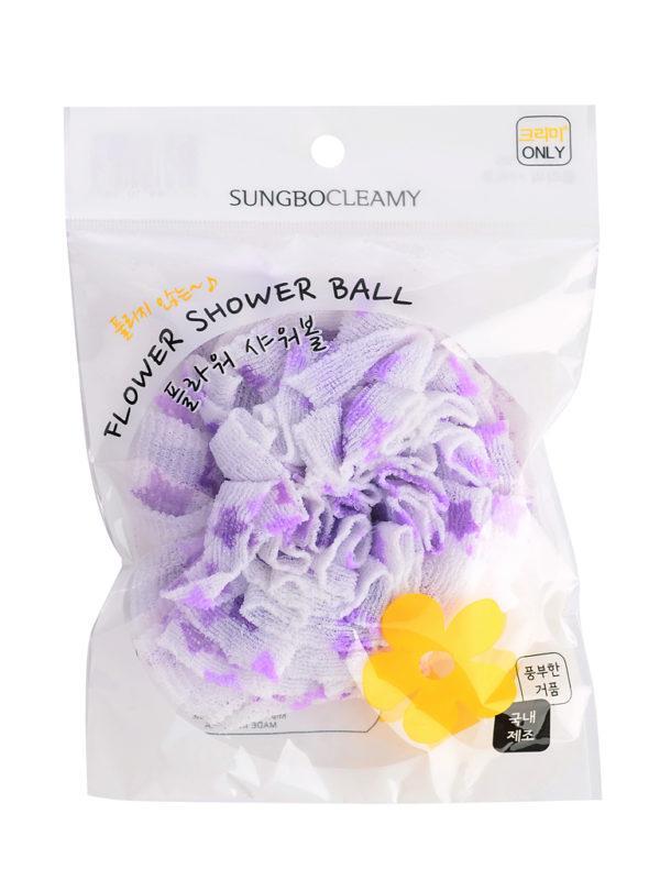 МОЧАЛКА ДЛЯ ДУША SUNG BO CLEAMY CLEAN&BEAUTY FLOWER SHOWER BALL 1PCS.