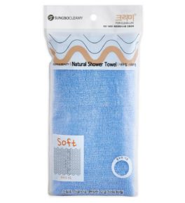 МОЧАЛКА ДЛЯ ДУША SUNG BO CLEAMY CLEAN&BEAUTY (28X100) NATURAL SHOWER TOWEL 1PCS.